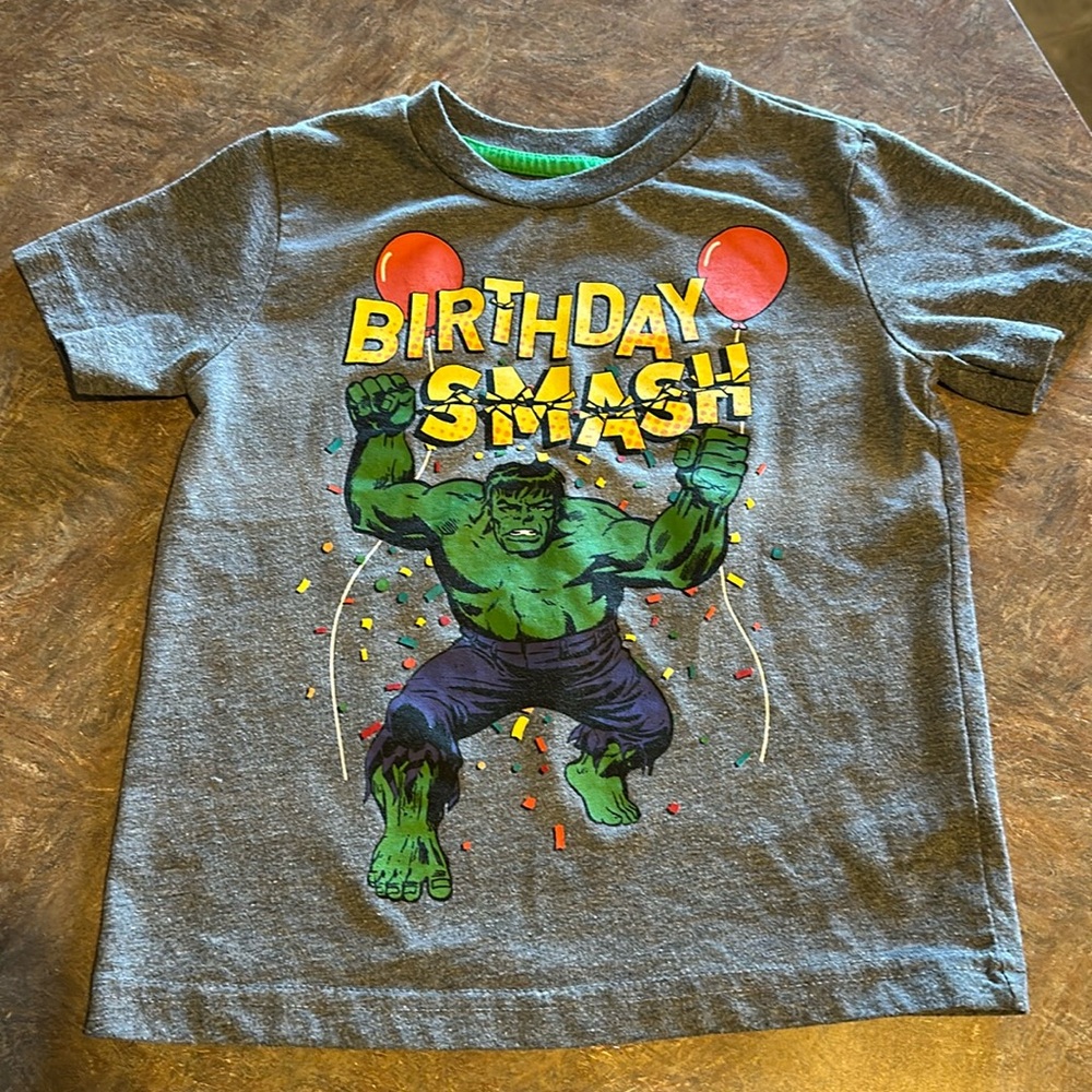 Hulk birthday smash shirt